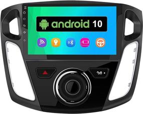 img 4 attached to 📱 High-performance Android 10 Car Stereo Radio for Ford Focus 2012-2017 - 9 inch GPS Navigation, DSP, Bluetooth, WiFi, MirrorLink - Auto Multimedia Player