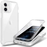 e-began iphone 12 mini case with built-in screen protector (5 cell phones & accessories logo