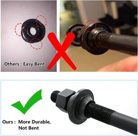 img 3 attached to Upgrade Your Bike with AiTuiTui MTB Quick Release Skewers - 145/180 mm Road Mountain Bicycle Wheel Hub Front and Rear Clip Bolt Lever Axle Set