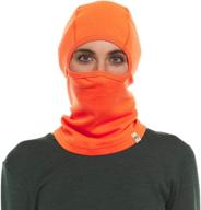 🔥 ultimate warmth and comfort: minus33 merino wool midweight balaclava for extreme cold logo