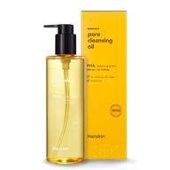 🧴 hanskin pore cleansing oil: gentle makeup remover & blackhead cleanser for sensitive skin [300 ml, pha] logo