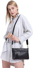 img 3 attached to Small Crossbody Purse Shoulder Women Women's Handbags & Wallets