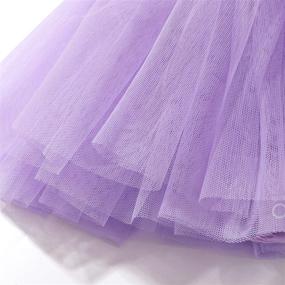 img 1 attached to Flofallzique Summer Baby Girls Dress: Floral 🌸 Tulle for Wedding, Birthday, Toddler Tea Party & Tutu