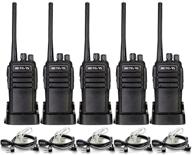 📞 retevis rt21 walkie talkies: long range, rugged two way radios for adults – case of 5, ideal for commercial construction, warehouse security and more! logo