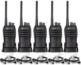 img 4 attached to 📞 Retevis RT21 Walkie Talkies: Long Range, Rugged Two Way Radios for Adults – Case of 5, Ideal for Commercial Construction, Warehouse Security and More!