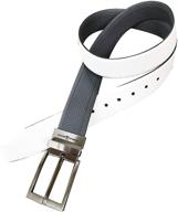 gray pebble beach men's belt - stylish accessory for men's belts logo