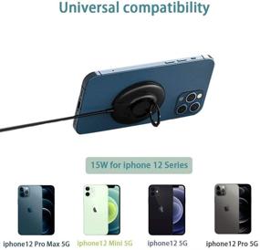 img 3 attached to Магнитный беспроводной совместимый портативный Mag Safe