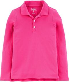 img 1 attached to 👚 Girls' Little Sleeve Uniform Shirt – Top Choice for Girls' Clothing in Tops, Tees & Blouses