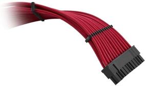 img 2 attached to Red ModFlex Sleeved Cable Kit for EVGA G5 / G3 / G2 / P2 / T2 – CableMod E-Series Classic