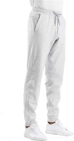 img 2 attached to THE GYM PEOPLE Men's Fleece Joggers Pants | Deep Pockets Athletic Sweatpants for Workout, Running, Training - Loose-fit