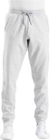 img 3 attached to THE GYM PEOPLE Men's Fleece Joggers Pants | Deep Pockets Athletic Sweatpants for Workout, Running, Training - Loose-fit