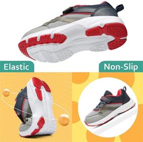 img 1 attached to Sneakers Comfort Breathable Lightweight Athletic Girls' Shoes in Athletic