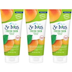 img 2 attached to 🍑 St. Ives Face Scrub Apricot 6 oz (Pack of 3): Deep Exfoliation for a Radiant Complexion