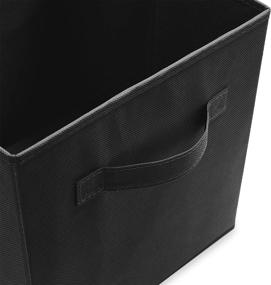 img 2 attached to Casafield Collapsible Fabric Storage Black