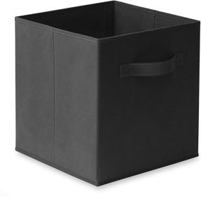 img 3 attached to Casafield Collapsible Fabric Storage Black