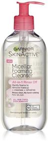 img 4 attached to 🧖 Garnier SkinActive Micellar Foaming Face Wash: For All Skin Types, 6.7 fl oz - Gentle and Refreshing Cleansing Solution