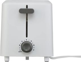 img 2 attached to 🍞 Cool Touch 2-Slice White Toaster CTP-2701W by Courant