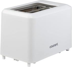 img 3 attached to 🍞 Cool Touch 2-Slice White Toaster CTP-2701W by Courant