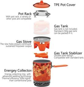 img 2 attached to 🔥 Fire Maple X2 Cooking System: Portable Backpacking Camping Stove & Pot with Piezo Ignition