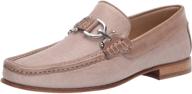 stylish donald pliner men's loafer ecru shoes: perfect slip-ons for men логотип