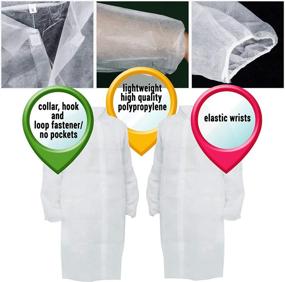 img 1 attached to Polypropylene Protective Laboratory Disposable Packs