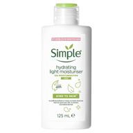 😊 simple kind to skin hydrating light moisturiser 125ml: nourishing skincare essential logo