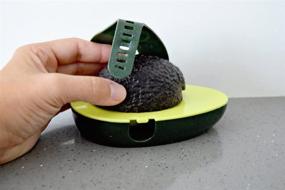 img 1 attached to 🥑 Evriholder Avocado Saver, Food Holder with Rubber Strap to Secure & Preserve Freshness, Pack of 2