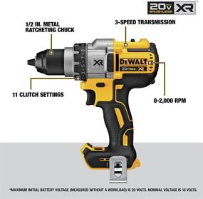 img 1 attached to Dive into the Power-packed DEWALT DCD991B: Lithium Brushless 3-Speed Wonder!