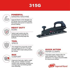 img 3 attached to Ingersoll Rand 315G Straight Sander: Unleashing Superior Sanding Performance