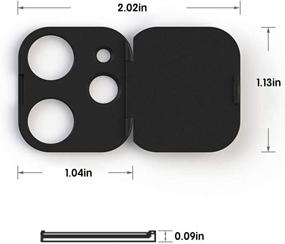 img 2 attached to 📷 iPhone 12 Camera Lens Protector: Privacy & Security Cover, Scratch-Resistant & Spying-Resistant Webcam Shield