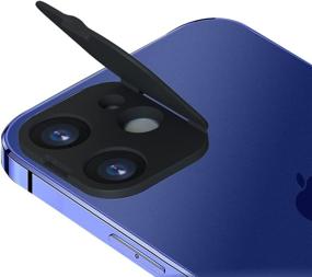 img 1 attached to 📷 iPhone 12 Camera Lens Protector: Privacy & Security Cover, Scratch-Resistant & Spying-Resistant Webcam Shield