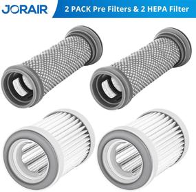 img 3 attached to 🔍 Enhance Performance: JORAIR Replacement Filter Kit for Tineco A10/A11 Vacuums - 2 Pre Filters & 2 HEPA Filters Included