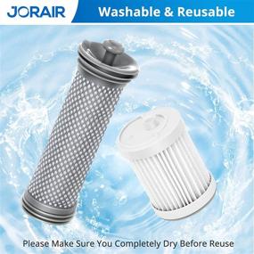 img 1 attached to 🔍 Enhance Performance: JORAIR Replacement Filter Kit for Tineco A10/A11 Vacuums - 2 Pre Filters & 2 HEPA Filters Included