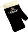 guinness label oven glove embroidered logo