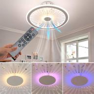 🌬️ xiyun ceiling fan with lights: remote control, dimming, and multi-functionality for optimal comfort and ambience логотип