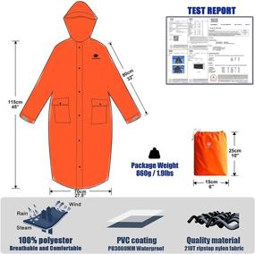 img 2 attached to Anyoo Waterproof Raincoat Lightweight Activities