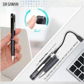 img 1 attached to 1080p Hidden Spy Camera Pen - Nanny Cam Pen with Full HD Loop Recording and Picture Taking - Wireless Security Cam with Wide Angle Lens, Rechargeable and Discreet
