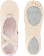 tanzmuster ballet shoes girls material girls' shoes in athletic logo