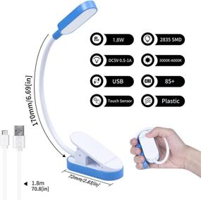 img 3 attached to Bonlux Rechargeable Colortemperature Brightness Adjustable