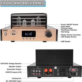 img 3 attached to Ламповый усилитель Bluetooth Стереоприемник