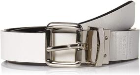 img 2 attached to 👦 Calvin Klein Boys' Reversible Belt with Stylish Embossed Lines