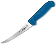 🔪 нож victorinox с рукояткой fibrox pro boning с изогнутым полу-жестким лезвием логотип