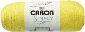 img 1 attached to 🧶 Caron Simply Soft Yarn Solids (3-Pack) Lemonade H97003-9776 - Affordable Bulk Buy Option for High-Quality Yarn