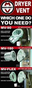 img 1 attached to 💨 Enhanced Magnetic Dryer Vent Coupling - MagVent MV-180