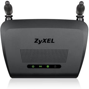 img 1 attached to Zyxel NBG418NV2 N300 Wireless Cable Router for Enhanced 🔁 Gaming and Media Streaming with Dual 5 dBi Omni Antennas