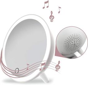 img 4 attached to 💄 Enhance Your Beauty Routine with the Aduro Vanity Mirror - Lights, Bluetooth Speaker, and Wireless Smart Mirror in One, Perfect for Home or Travel!