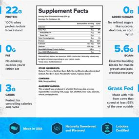 img 2 attached to 🍌 Легион Whey+ Клубника Банан: Протеиновый порошок на основе сывороточного изолята кормленых травой коров - Низкое содержание углеводов, низкокалорийный, без ГМО, без лактозы - Без глютена, без сахара - 30 порций