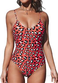 img 4 attached to CUPSHE Womens Cutout Double Swimsuit