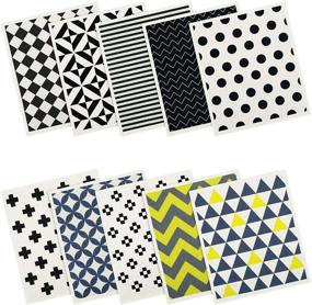 img 4 attached to 🧽 10-Piece Pack: Reusable Swedish Kitchen Dishcloths for Effective Cleaning