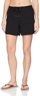 nautica women's swimwear: adjustable waistband boardshorts for stylish swimsuits & cover ups logo